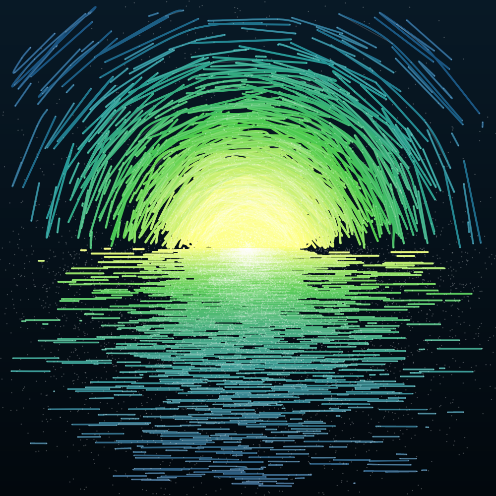 When Light Meets Water #324 static NFT preview