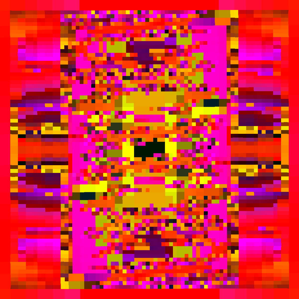 Psychedelic Dance of Pixels #33 static token preview