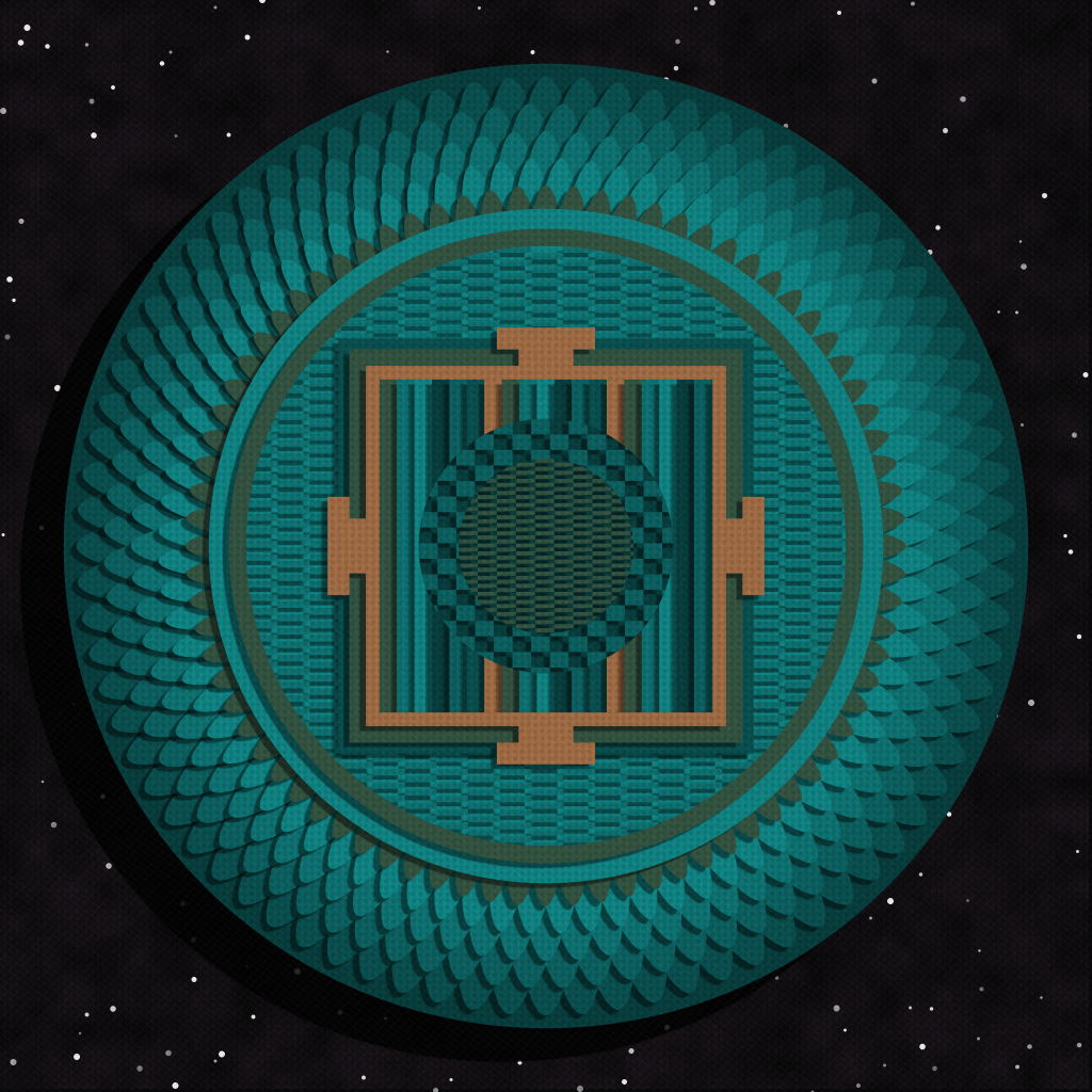 Paper Mandala #187 static token preview