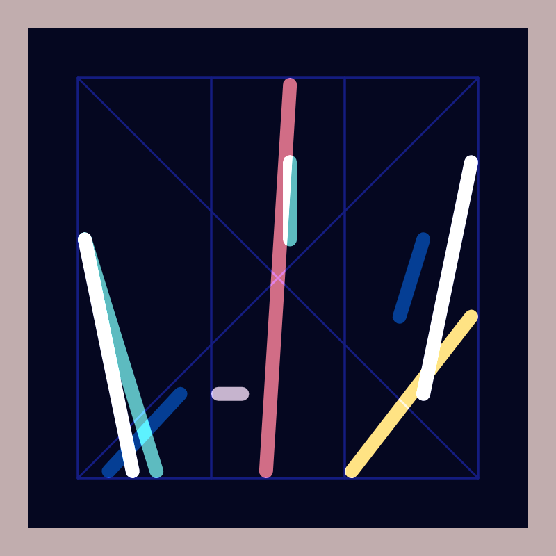 Arrangement #854 static NFT preview