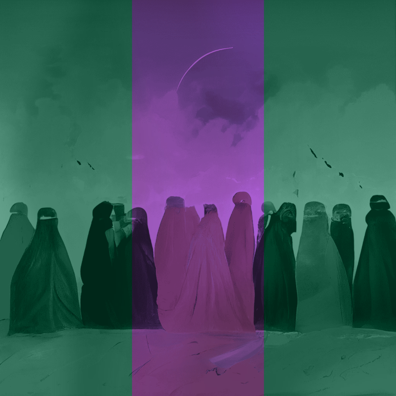 Mandatory hijab #74 static NFT preview