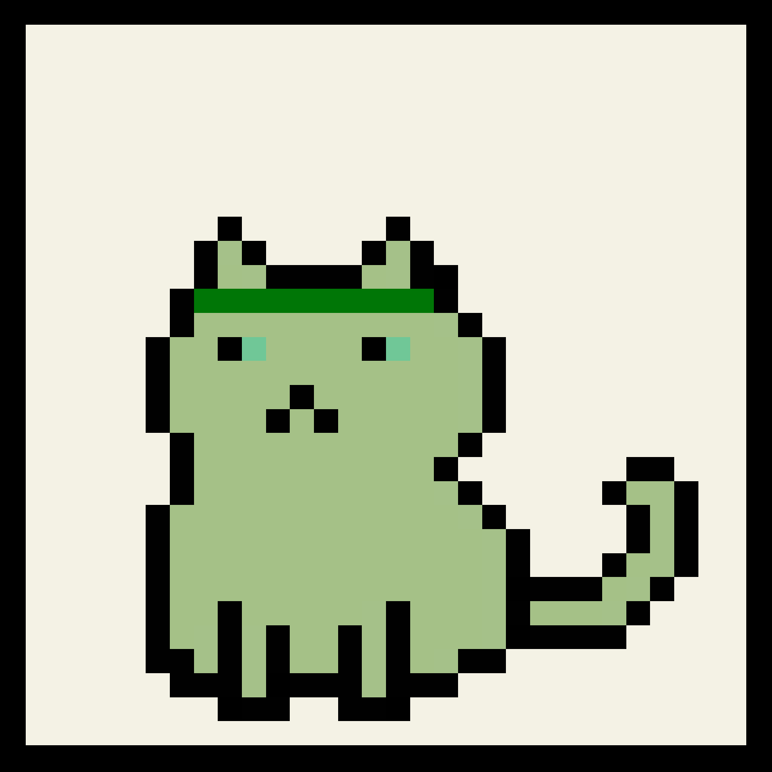 Lazy Kitties #1738 static token preview