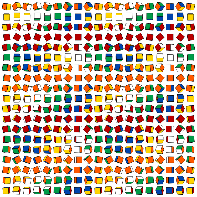rubikVoxels #77 static NFT preview