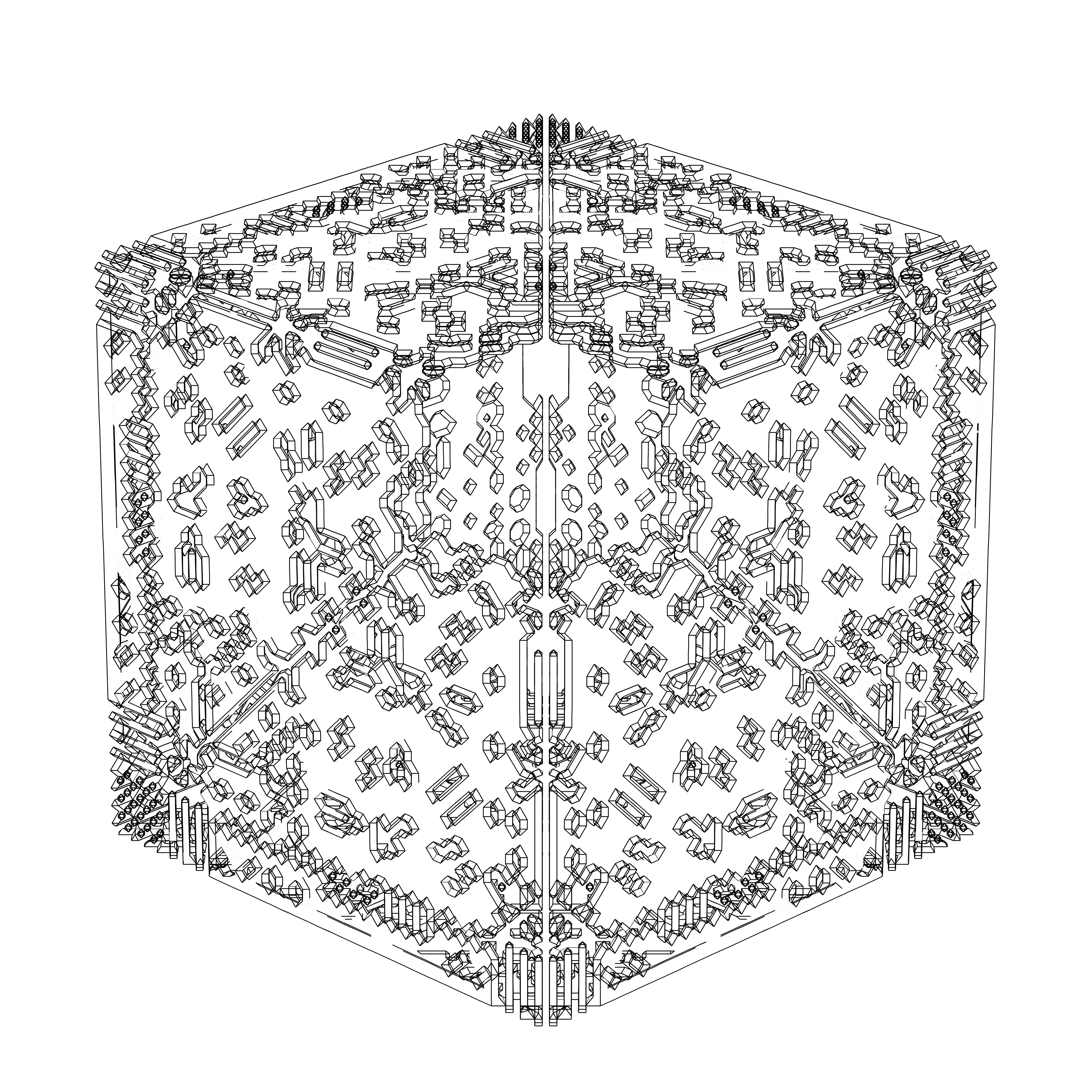 LL21 Alien Art Cube #339 static token preview