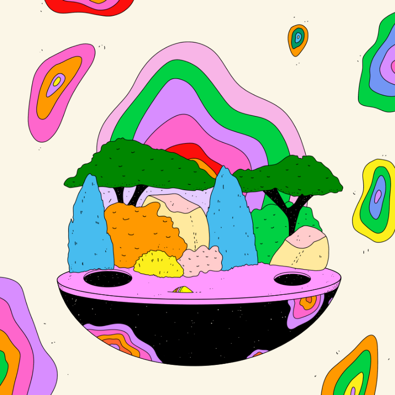 🌈🌴🪐 #99 static token preview