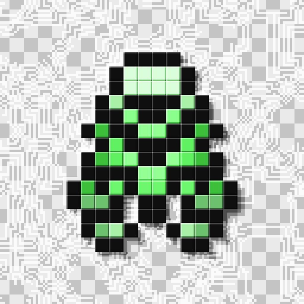 Pixel Spaceships Solos #98 static token preview