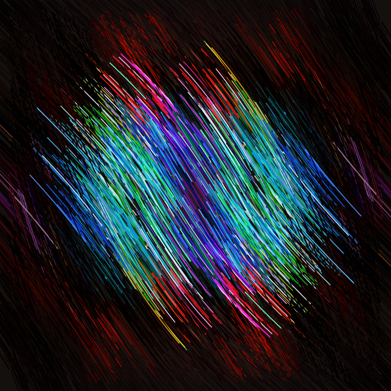 rainbow explosion #35 static token preview