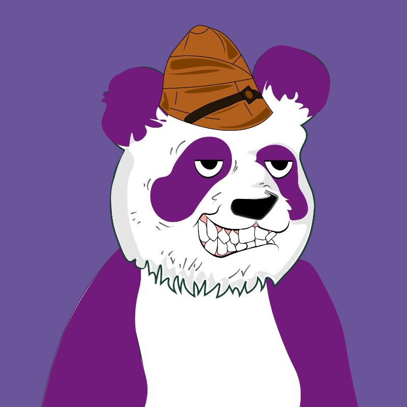 Evolving Pandas #63 static NFT preview
