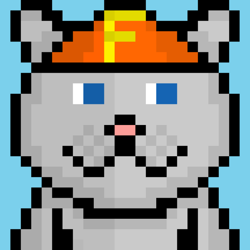 Morixels Cats #118 static NFT preview