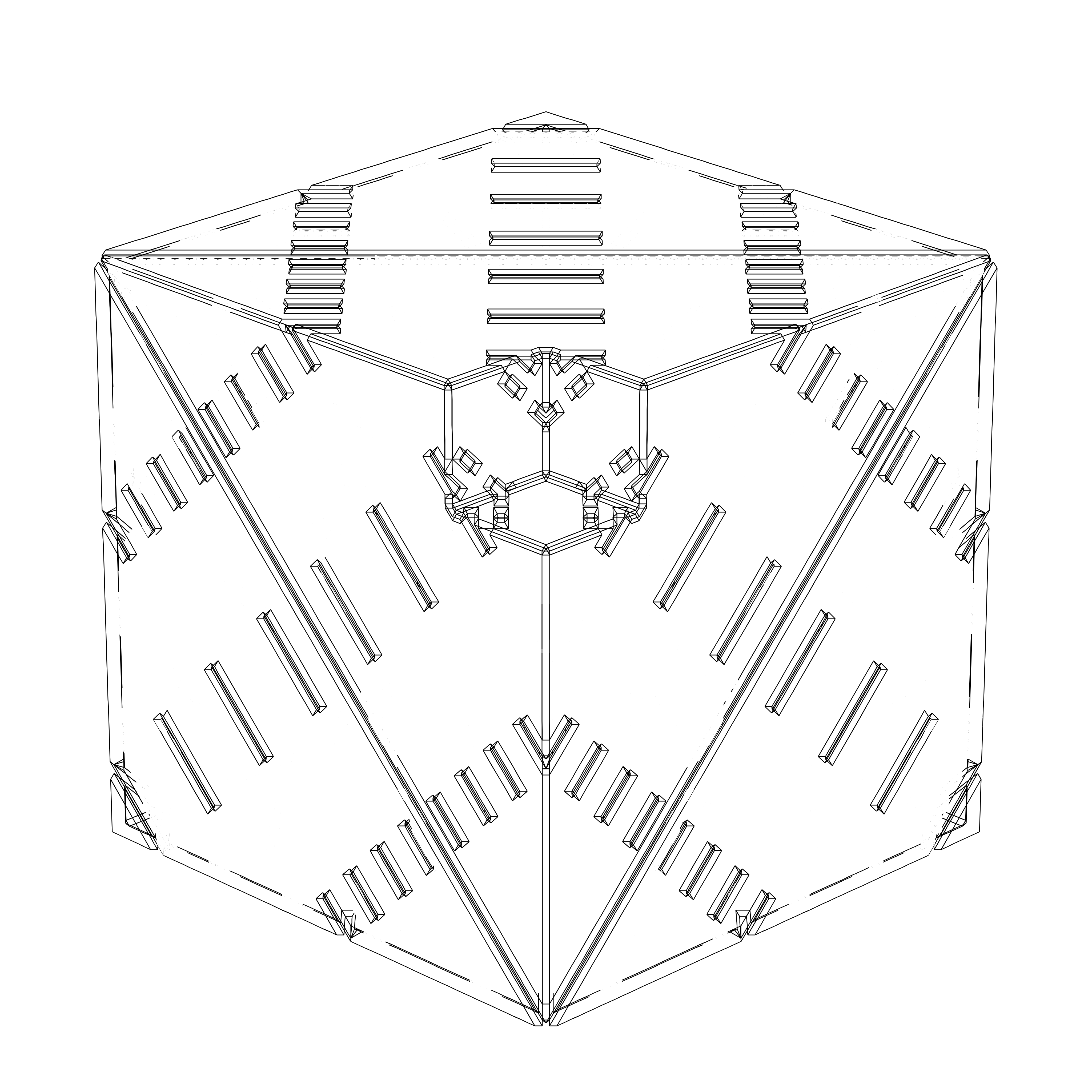 LL21 Alien Art Cube #973 static NFT preview