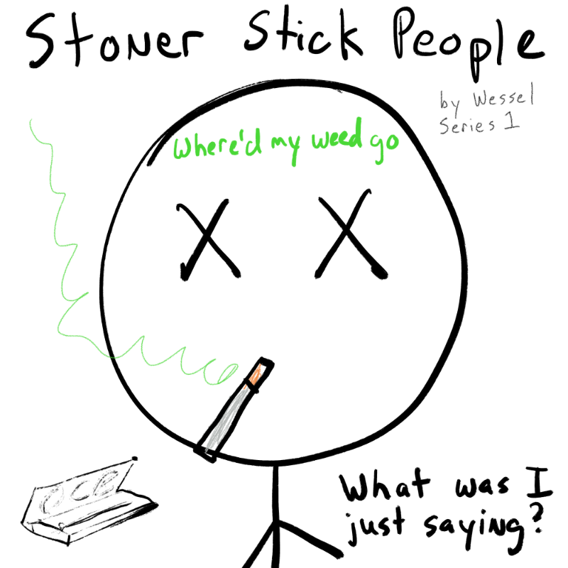 Stoner Stick People #3 static token preview