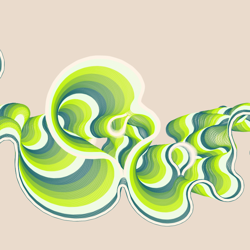 Meander River Plot v2 #219 static NFT preview
