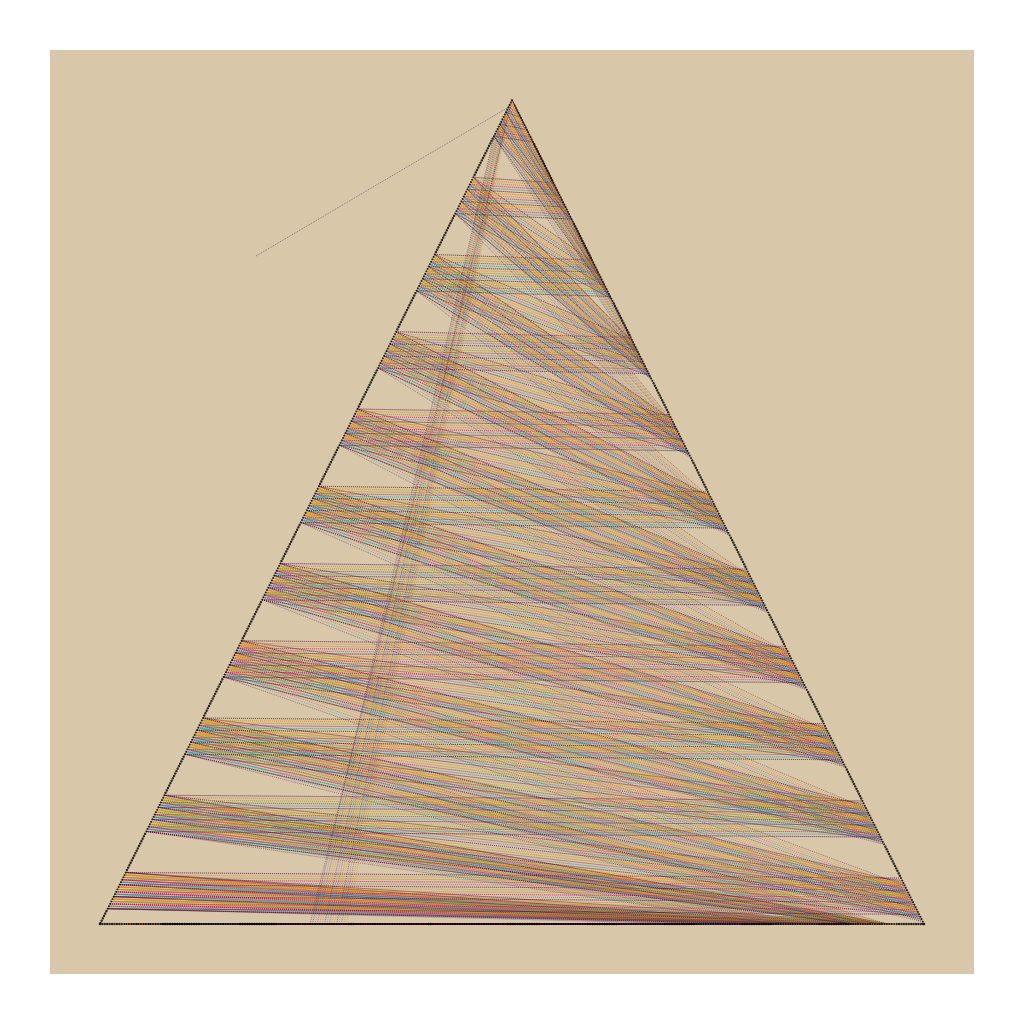 String art generator #164 static NFT preview