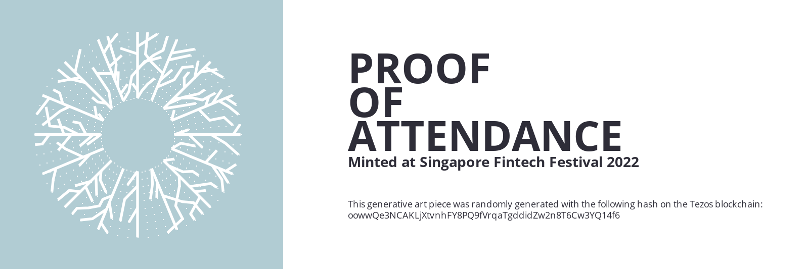 SFF2022 Proof of Attendance Token #671 static token preview