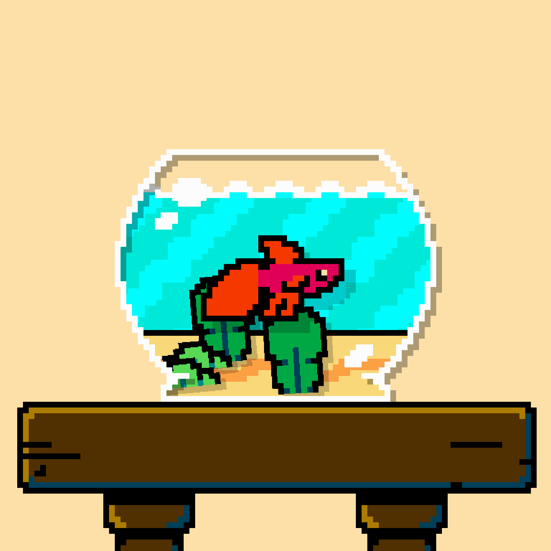 betta fish #260 static token preview