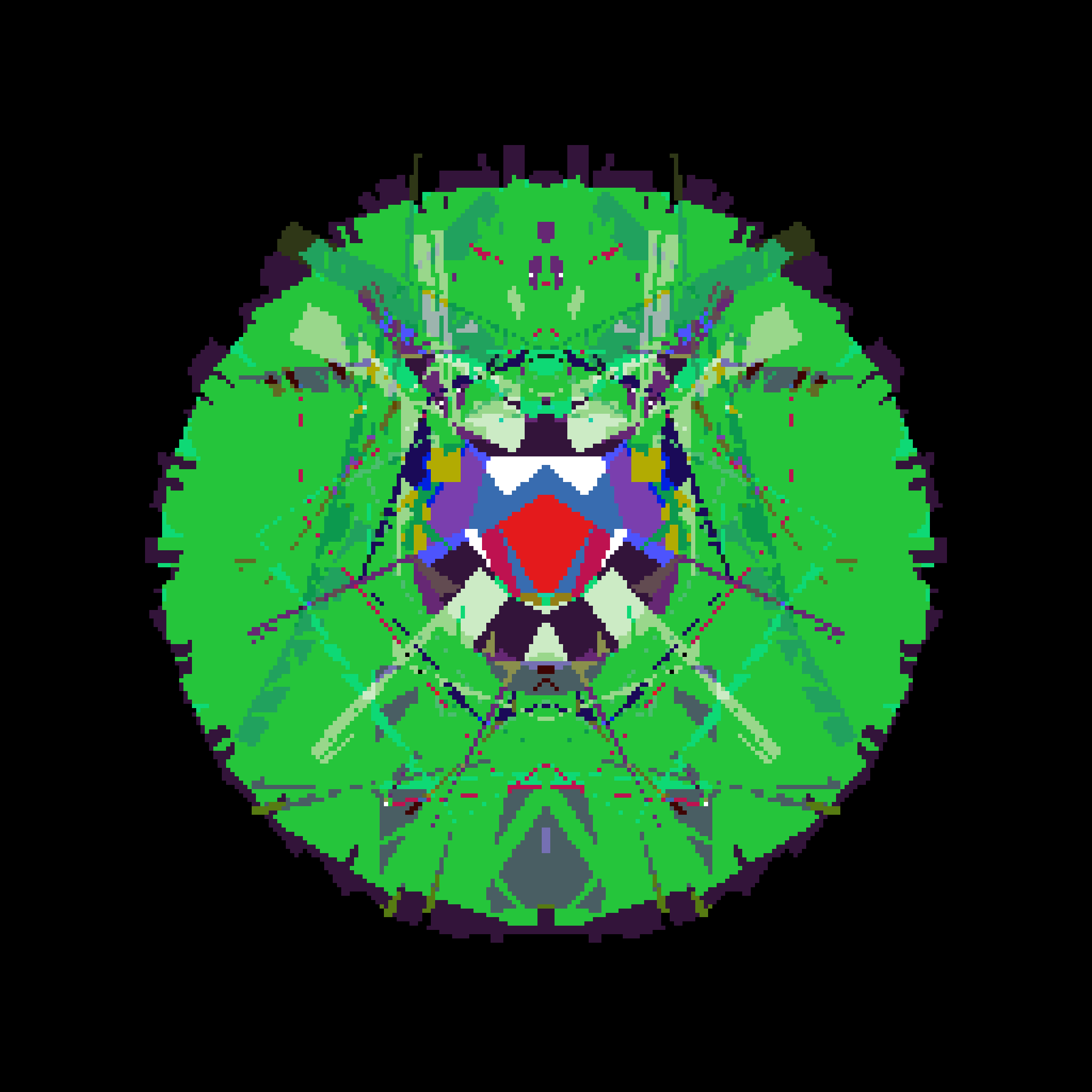 Ideocartography: Planar Slicing Experiment #93 static NFT preview