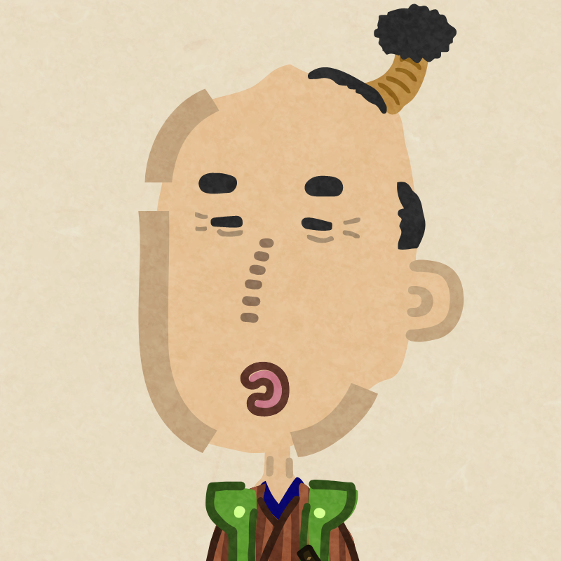 Henoheno Samurai #1759 static token preview