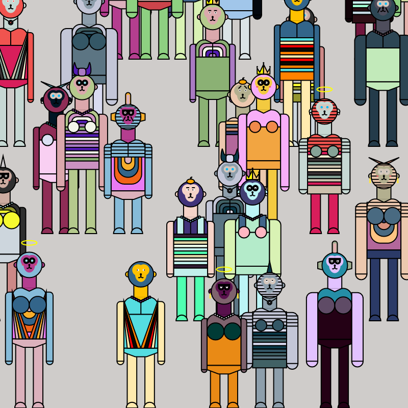 Queuing Etiquette #26 static NFT preview