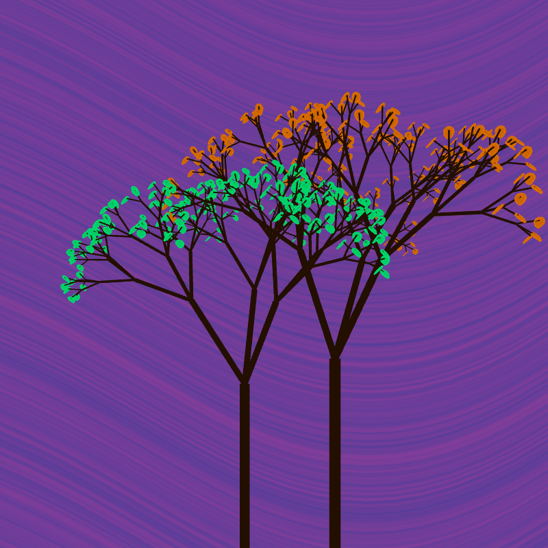 Two Trees #24 static token preview