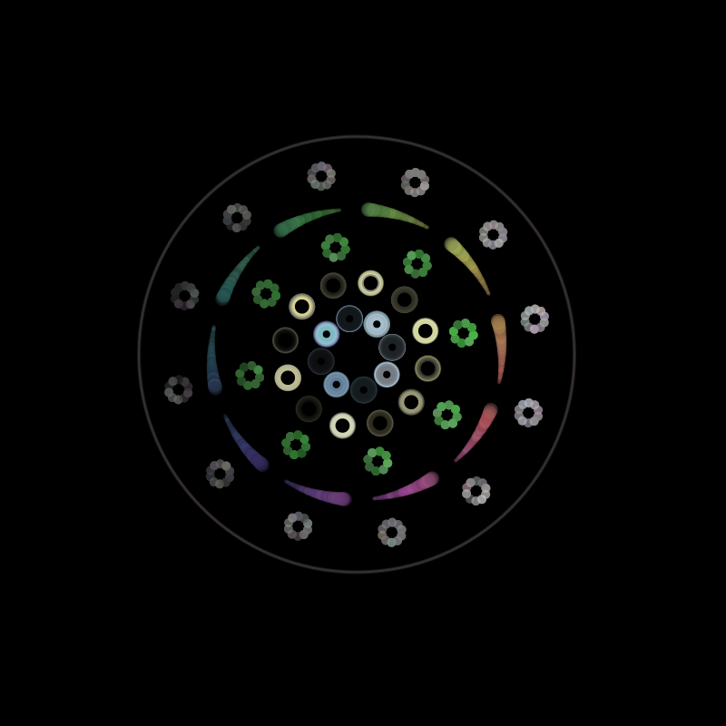 Fluidynamix - Rings #124 static NFT preview