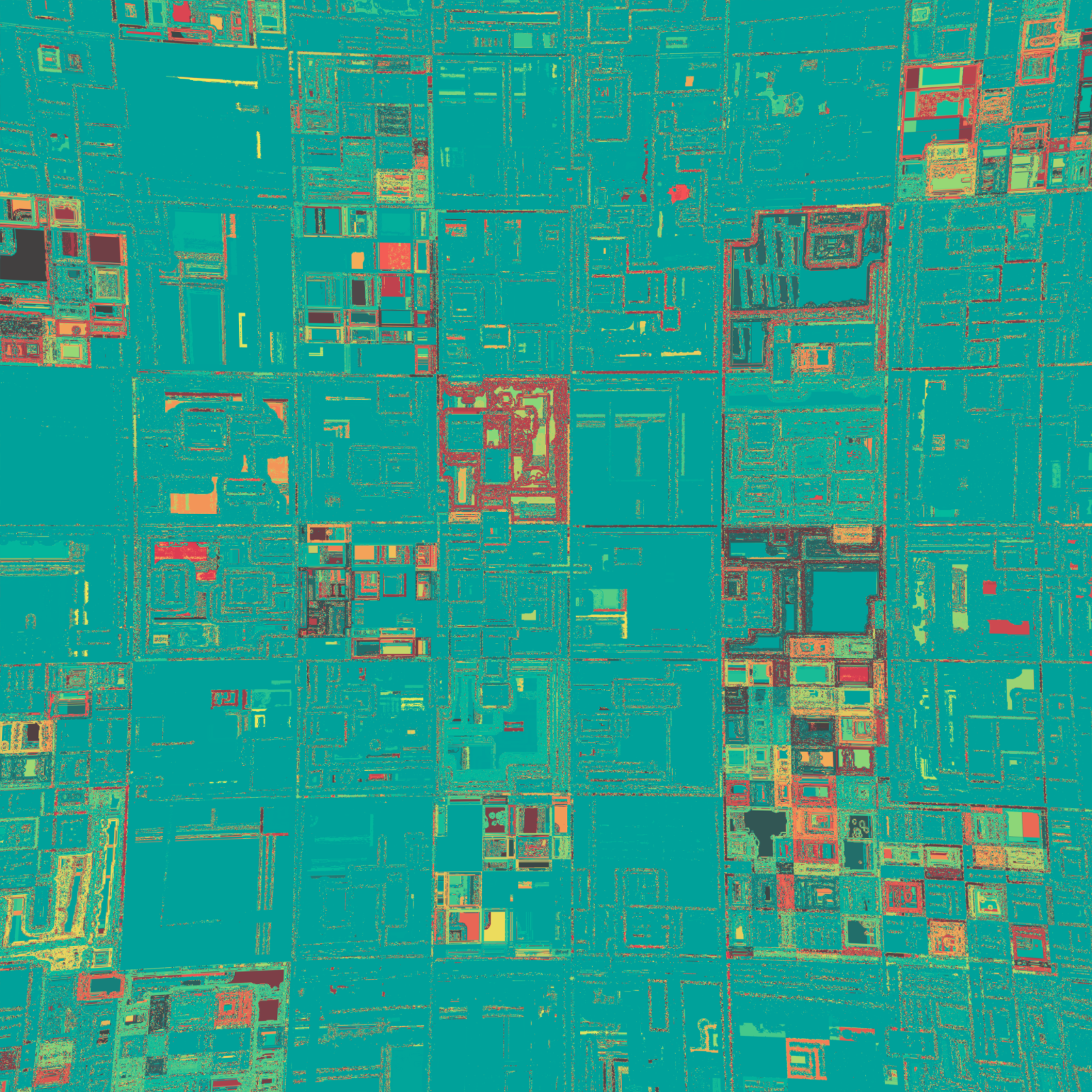 Human Exclusion Zones #64 static NFT preview