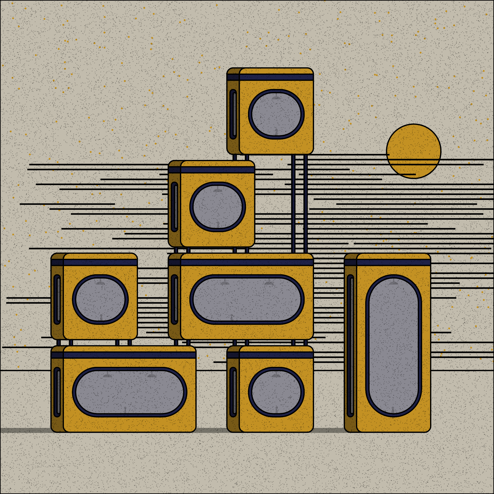 Shapes of the civilization #22 static token preview