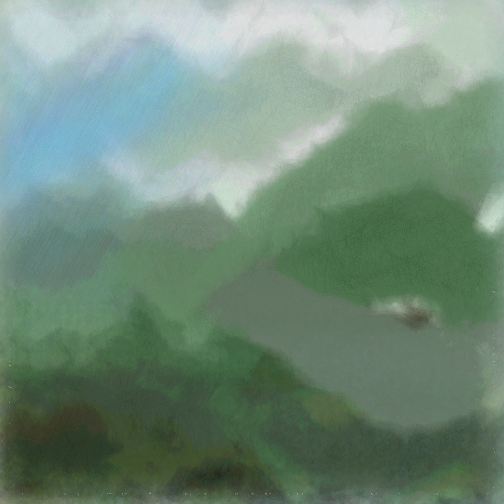 lsland Of Mountains #76 static NFT preview