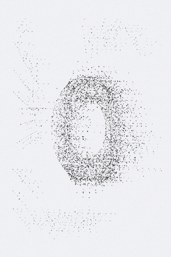 Stippled Sketch #133 static NFT preview