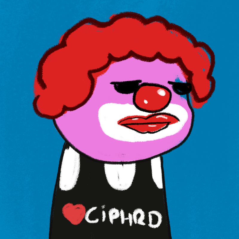 Peculiar clown #109 static token preview