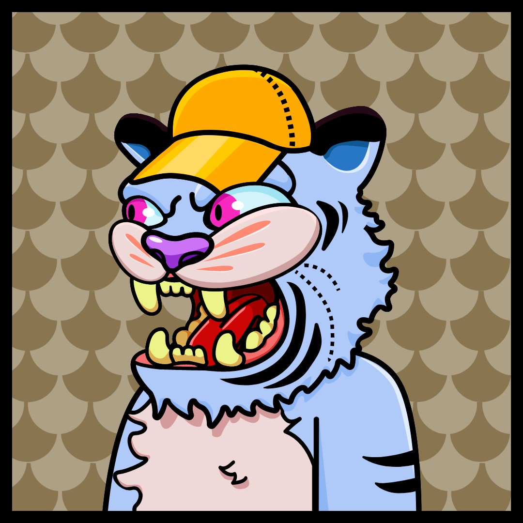 TIGERS Bored Club #69 static token preview