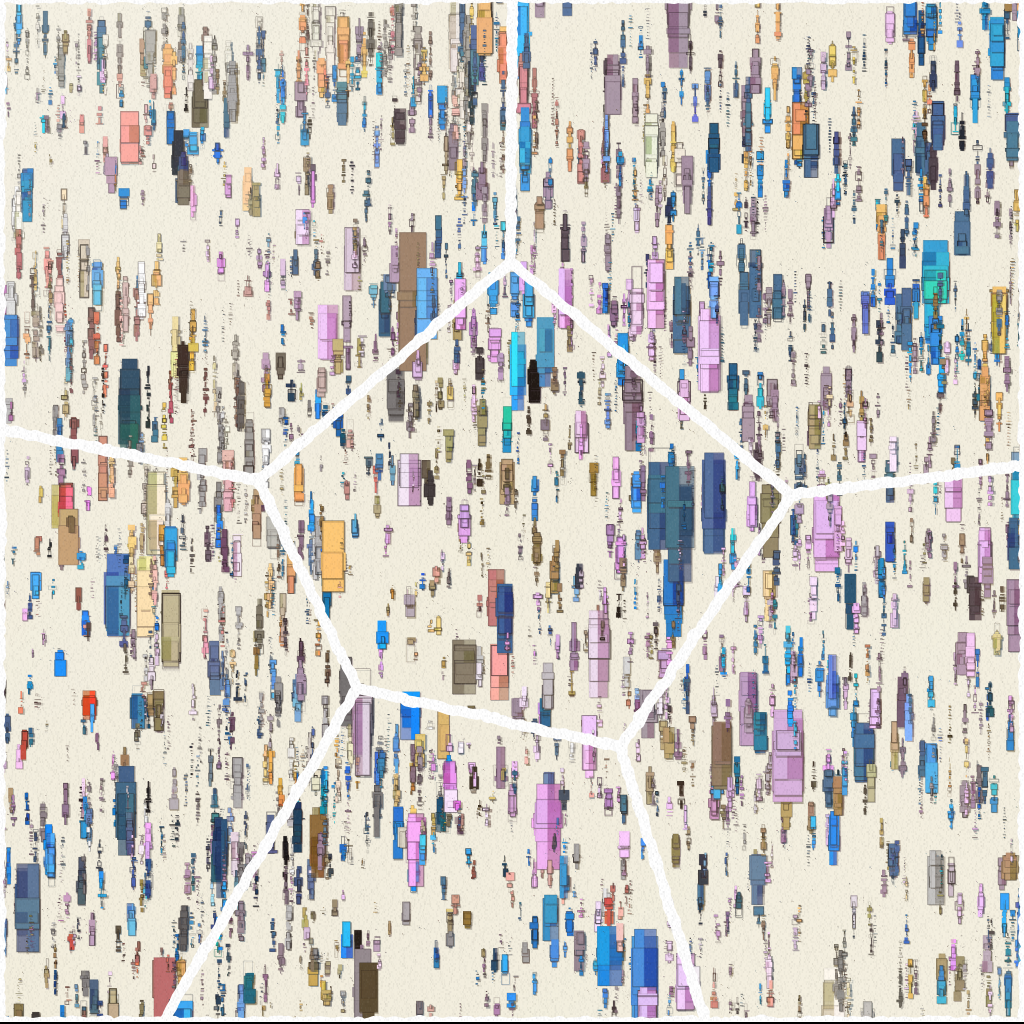 Fracture #95 static NFT preview