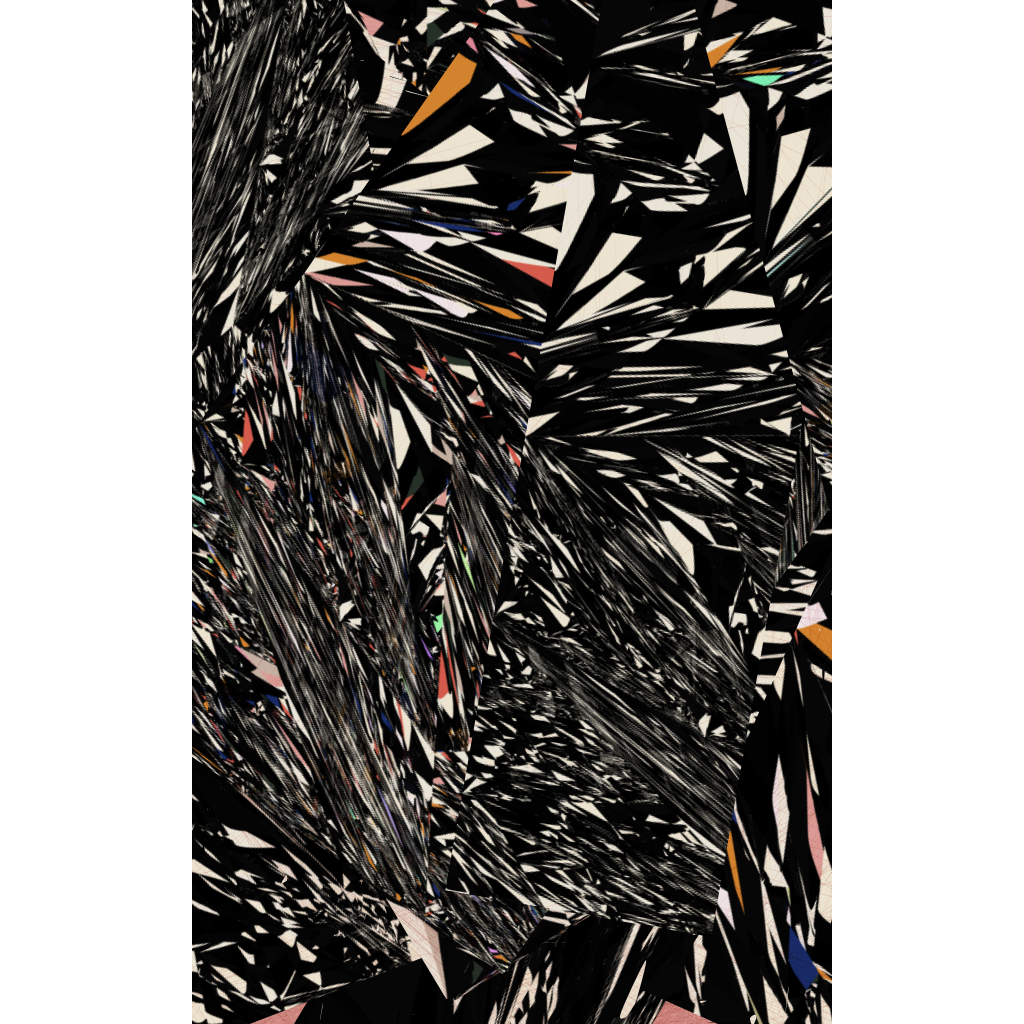 Broken Abstractions in Black #61 static NFT preview