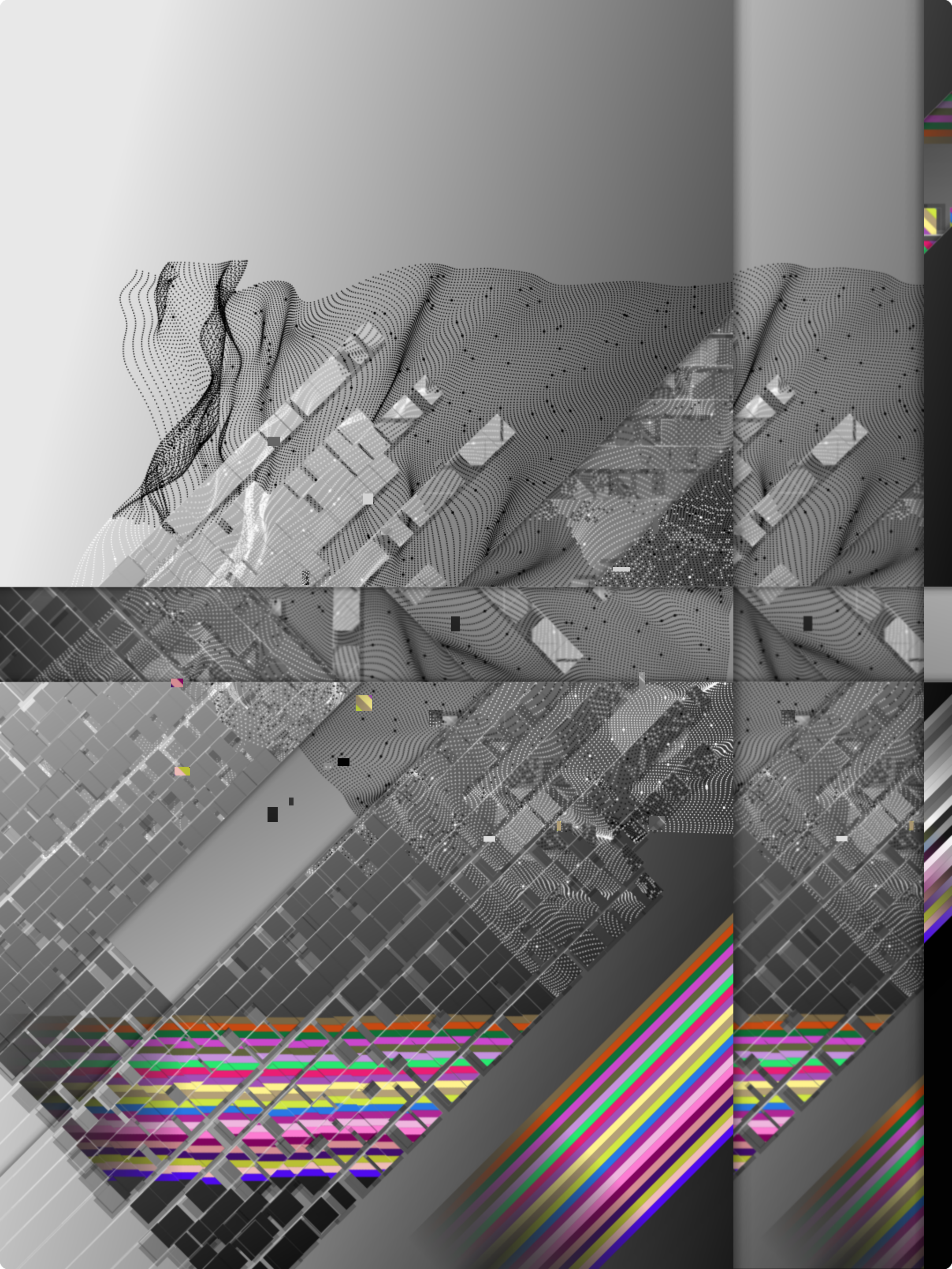 Fronteras en abstracto #197 static token preview