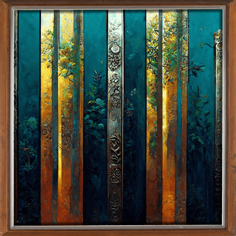 Iron Forest #32 static token preview