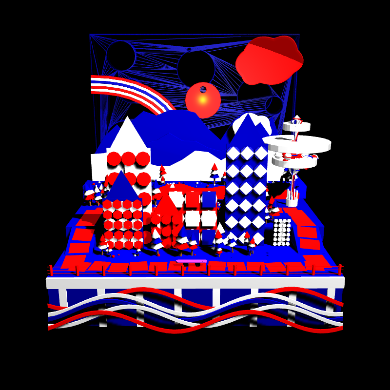 Paper Art 3D #39 static token preview