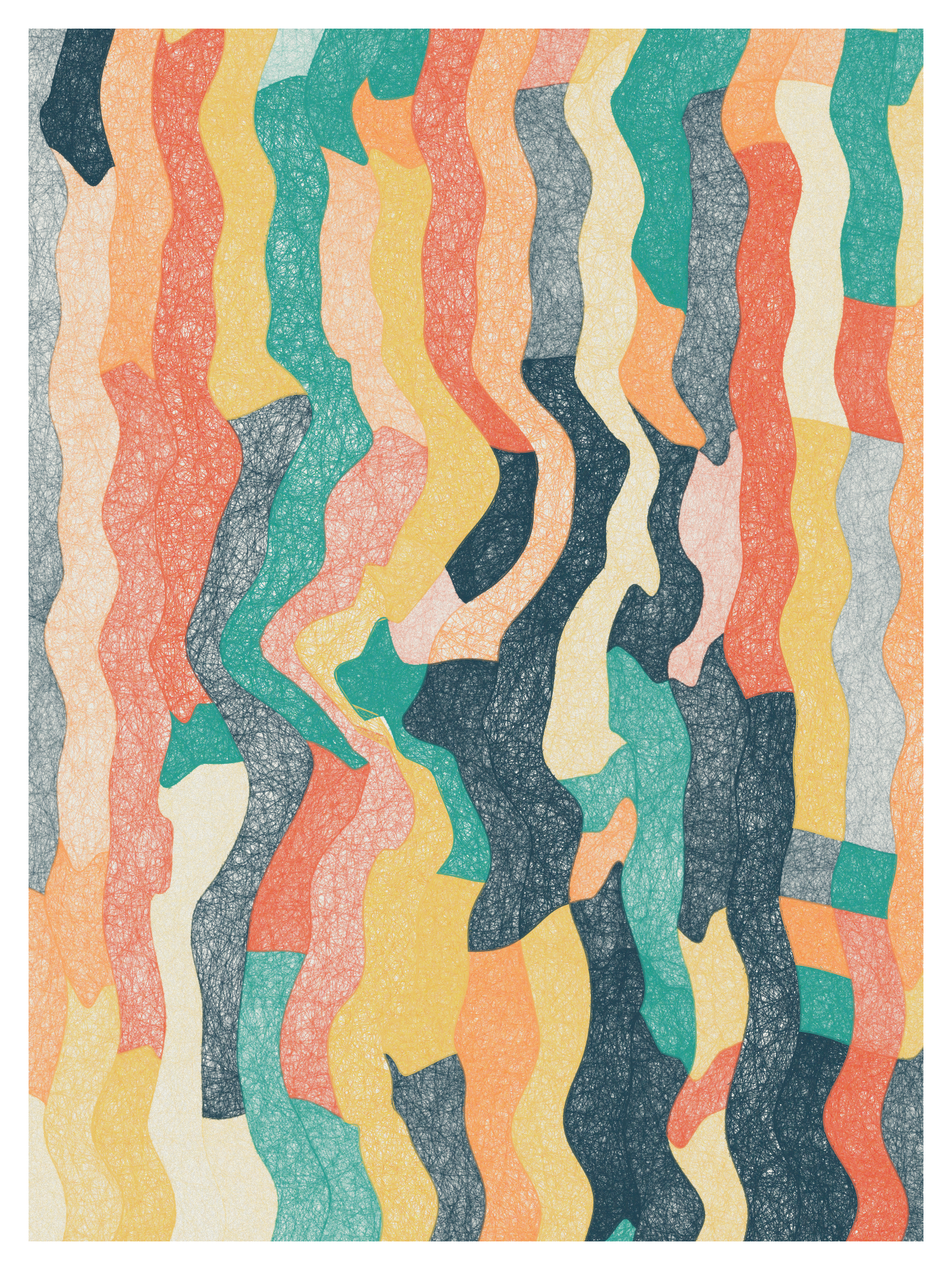 Entrecroisement #128 static NFT preview