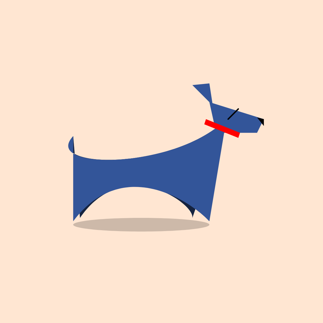 My lovely dog #237 static token preview