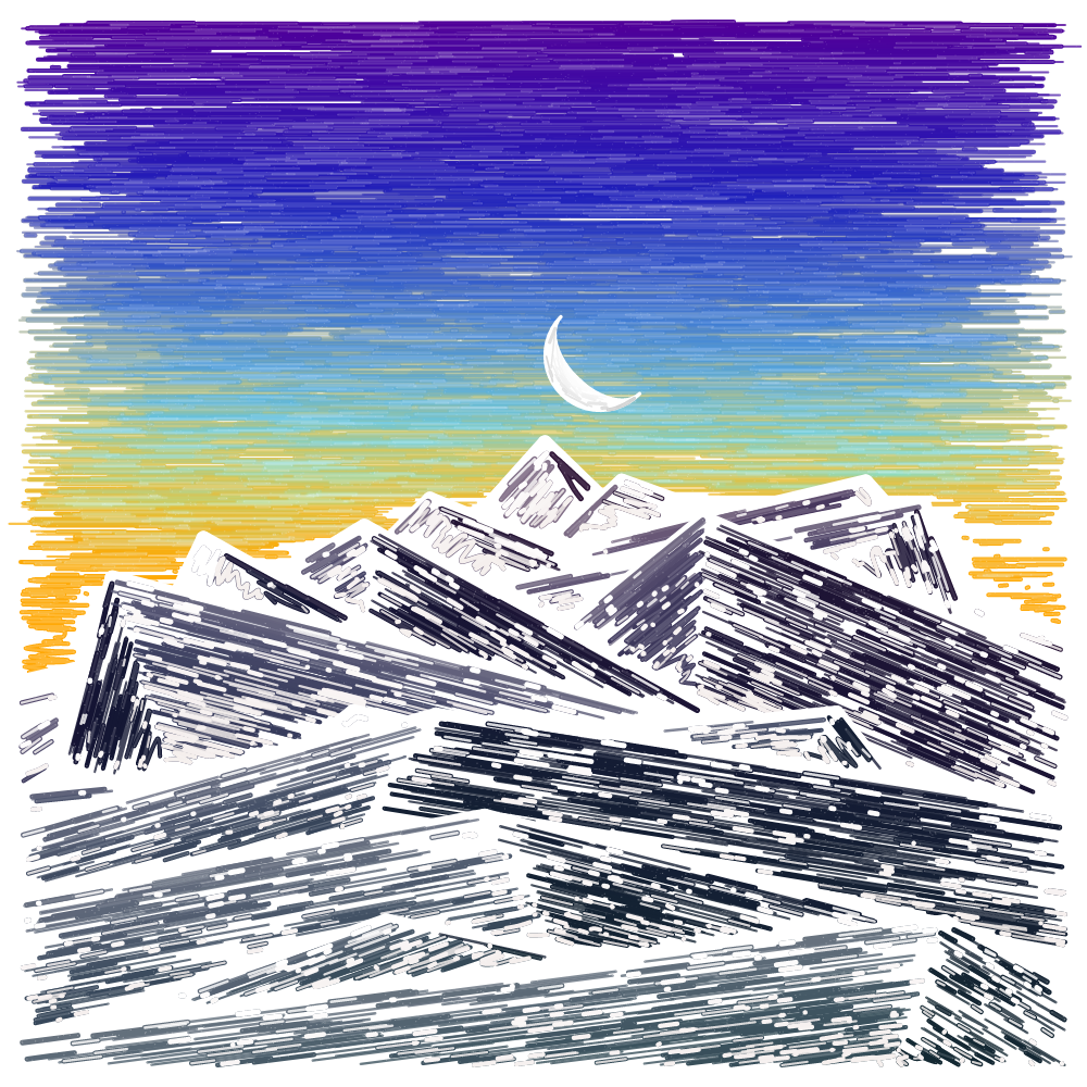 Mount Doodle #382 static NFT preview