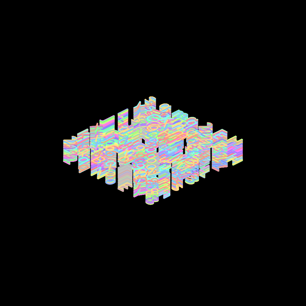 ISCII Rainbow Redux #215 static token preview