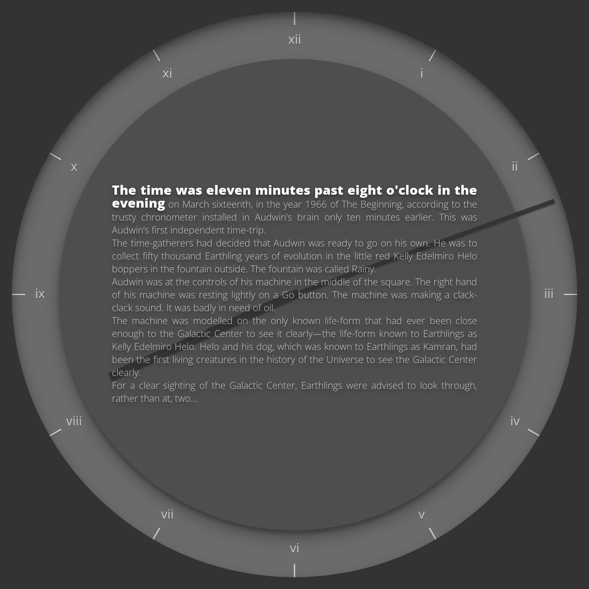 A Watch #160 static NFT preview