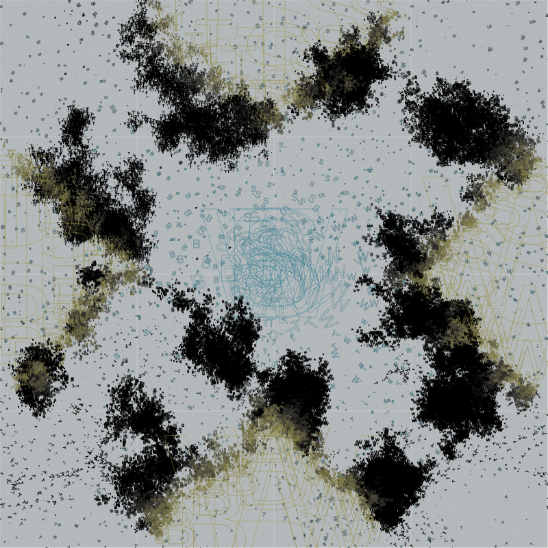 WTBS Logo with Fractals #235 static NFT preview