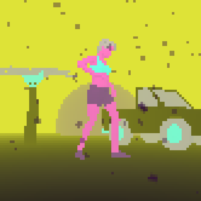 Sunset Dancers #49 static token preview
