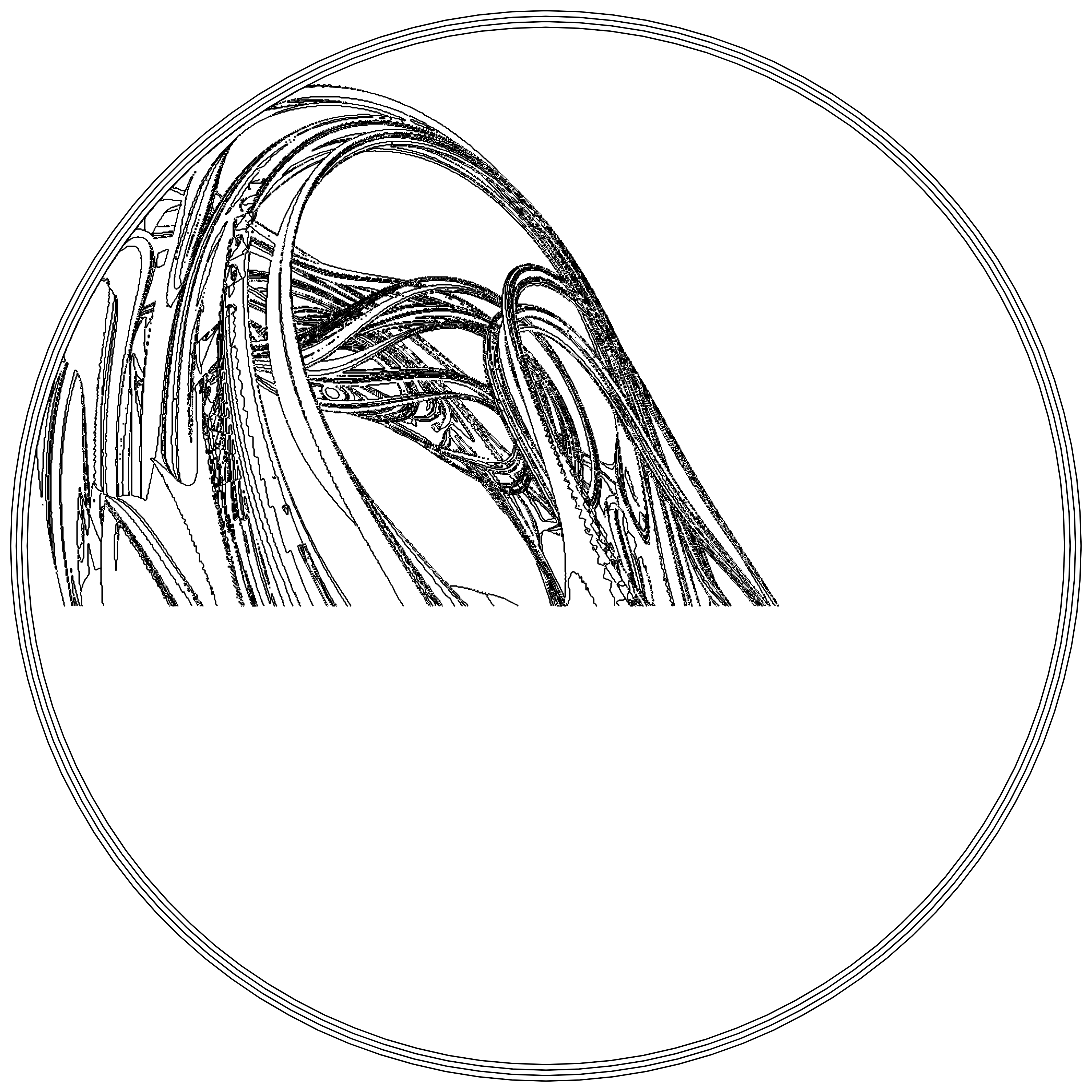 LL21 Fractal Contour #56 static token preview