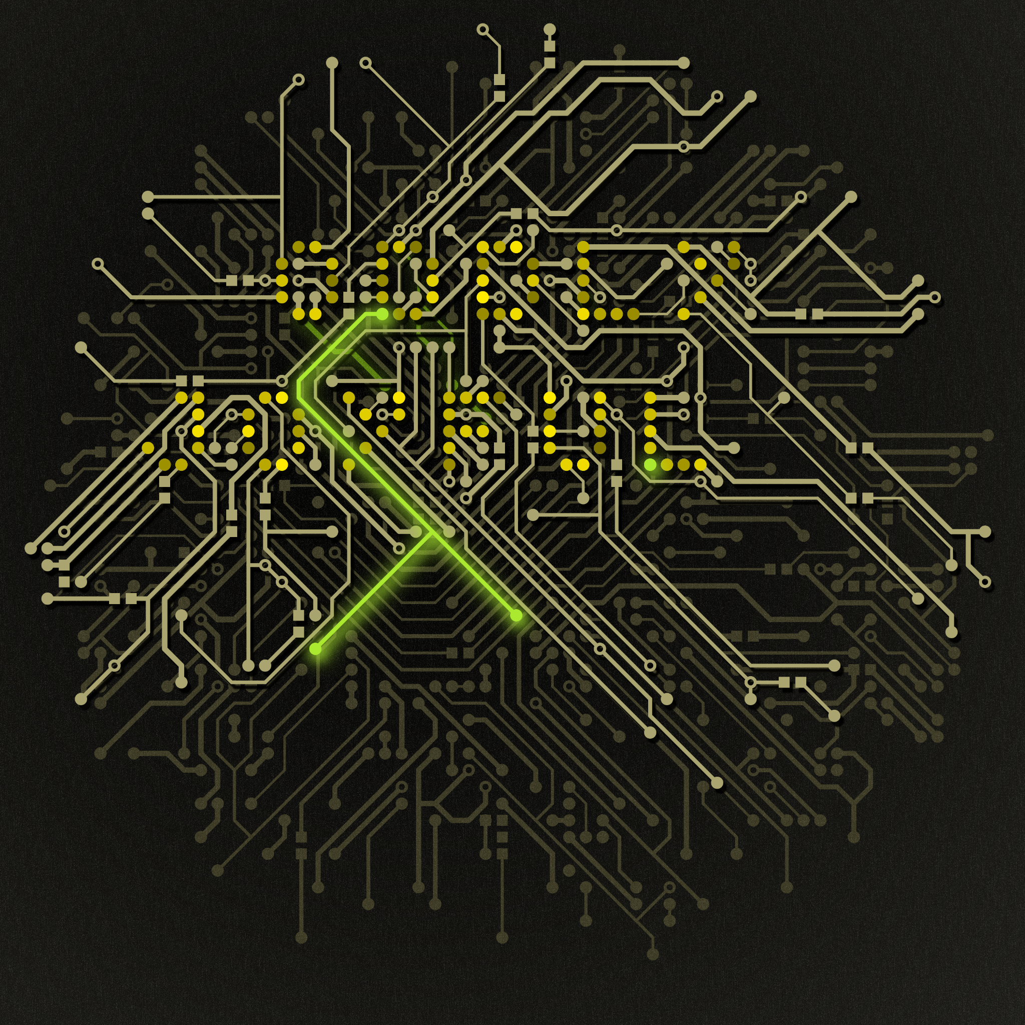 Bright Circuits #46 static NFT preview