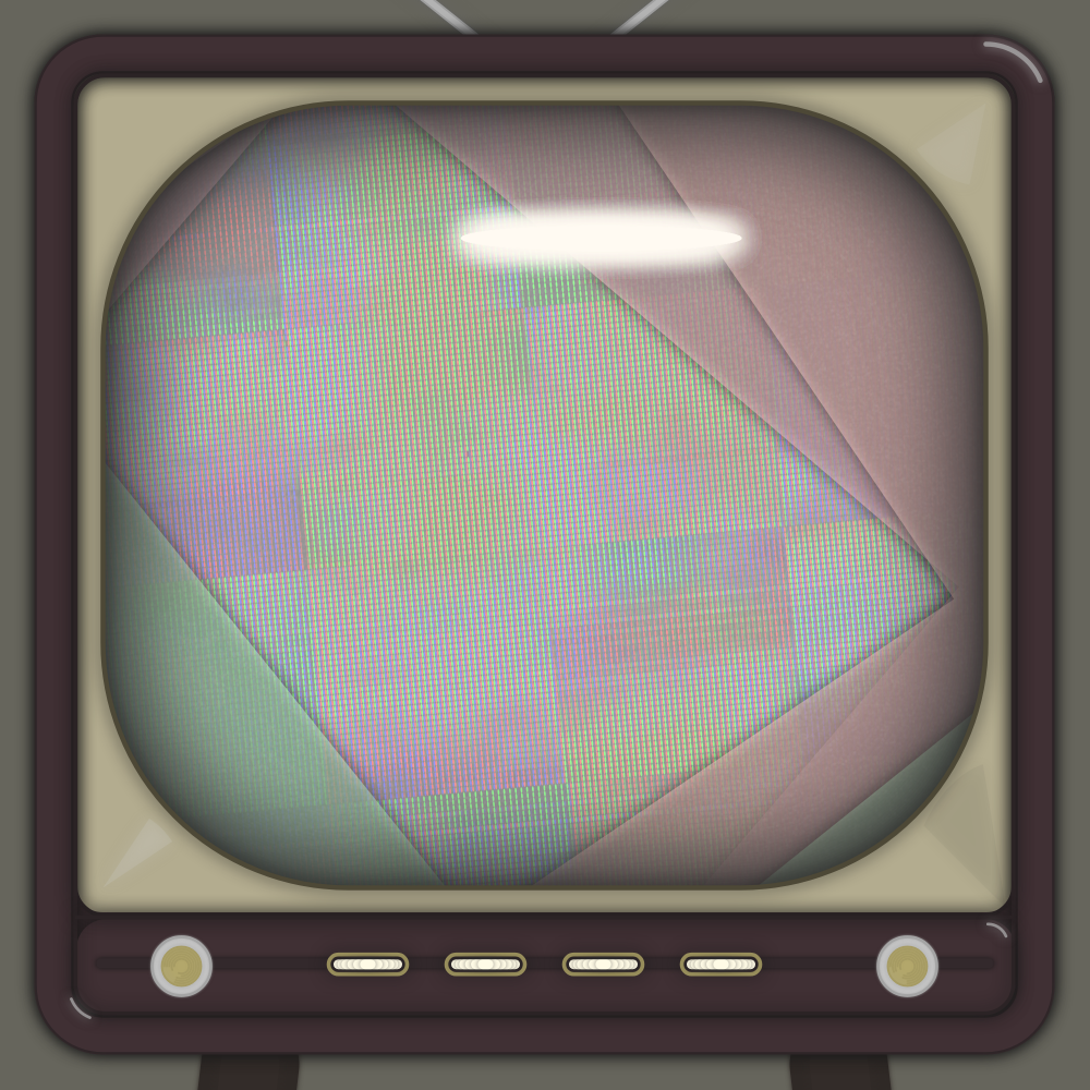 broken TV #4 static token preview