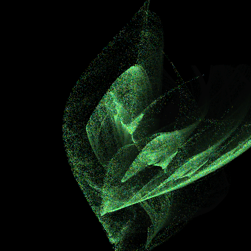 Fractal Amoeba #453 static token preview
