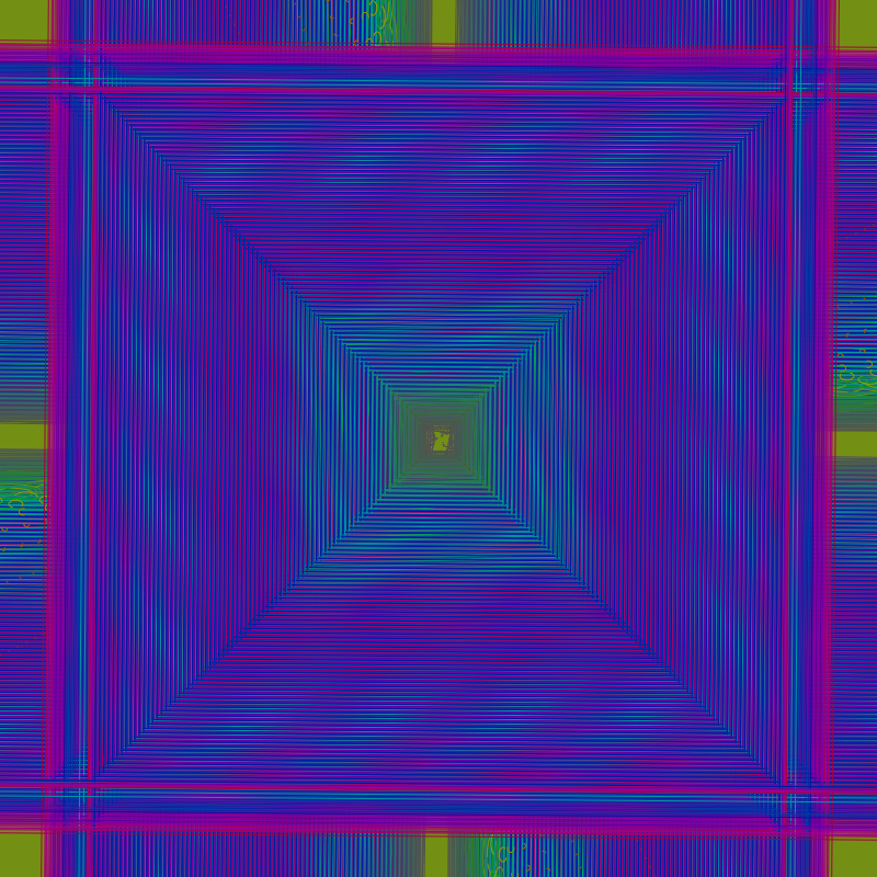 Fibonacci Rainbow Spirals 15 #2 static token preview
