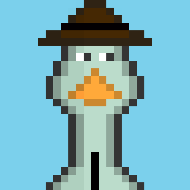 Morixels Goose #517 static NFT preview