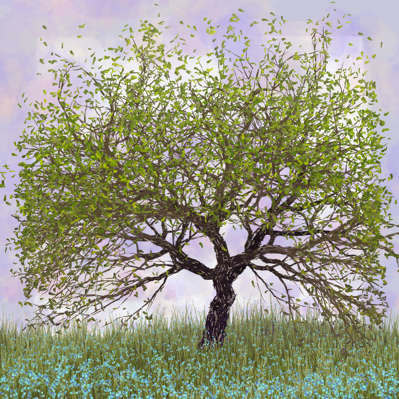 Ornamental Tree #62 static token preview