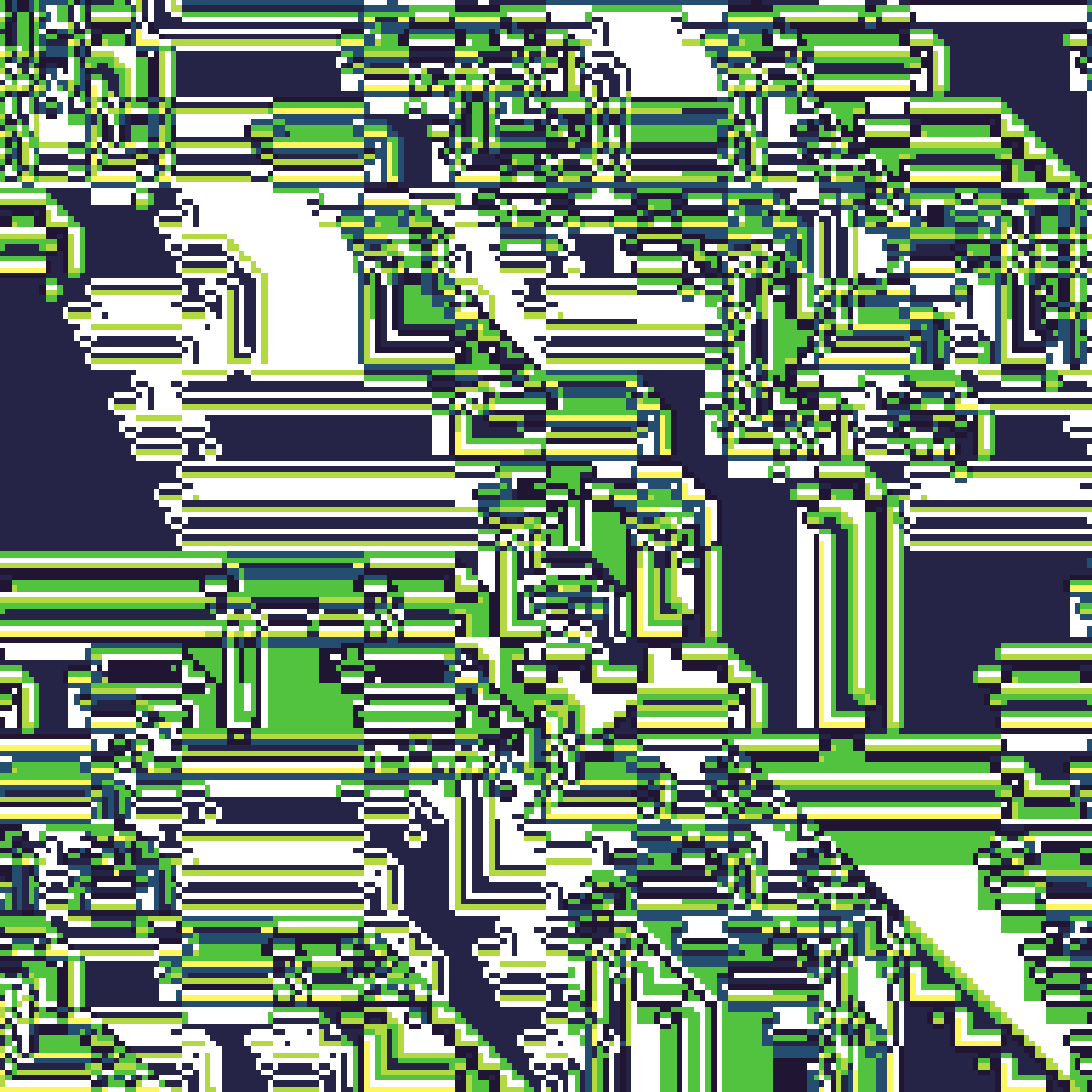 Zero-player game #482 static NFT preview